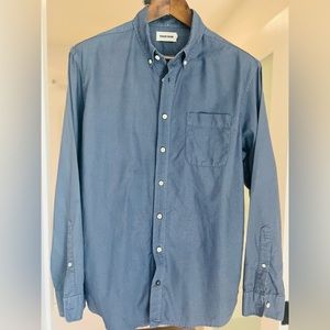 Taylor Stitch button down shirt (“The Jack”) in blue.  Size 42 (L).